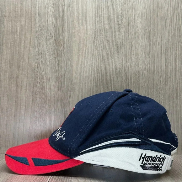 #88 Dale Earnhardt Jr National Guard NASCAR Hendrick Adjustable Baseball Cap Hat - Picture 4 of 9
